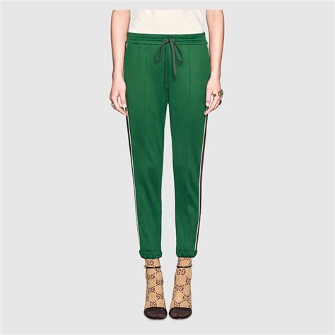 jogging femme gucci|gucci joggers price.